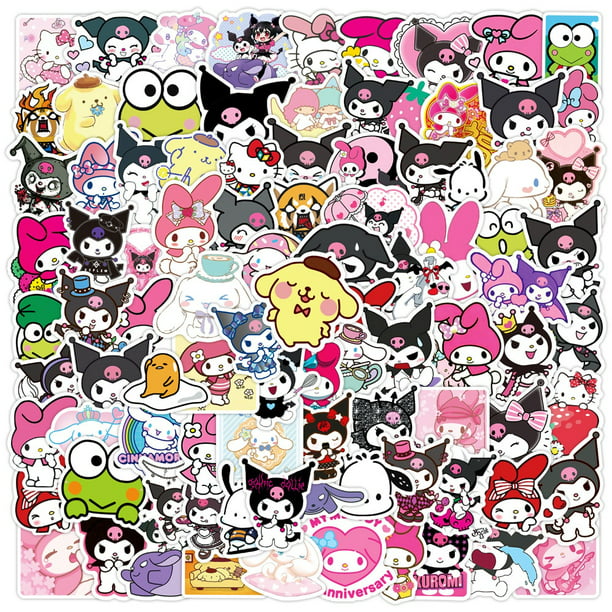 Hello Kitty and Friends Kawaii - Juego de pegatinas de 4 hojas : :  Juguetes y juegos