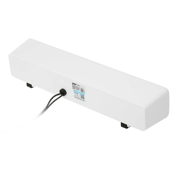 Comprar Altavoces estéreo para ordenador con alimentación USB, 2 uds.,  3,5mm, con conector para oreja, para escritorio, PC y portátil