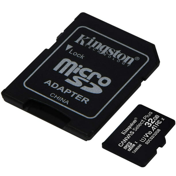 familia real Tiza Hermanos Memoria Micro SD Kingston 32GB CANVAS Select Plus Clase 10 A1 Video Full HD  V10 SDCS2/32GB | Walmart en línea