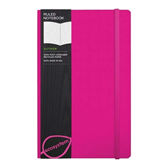 cuaderno libreta ecosystem rayas cararula flexible rosa g ecosystem 9781607360711