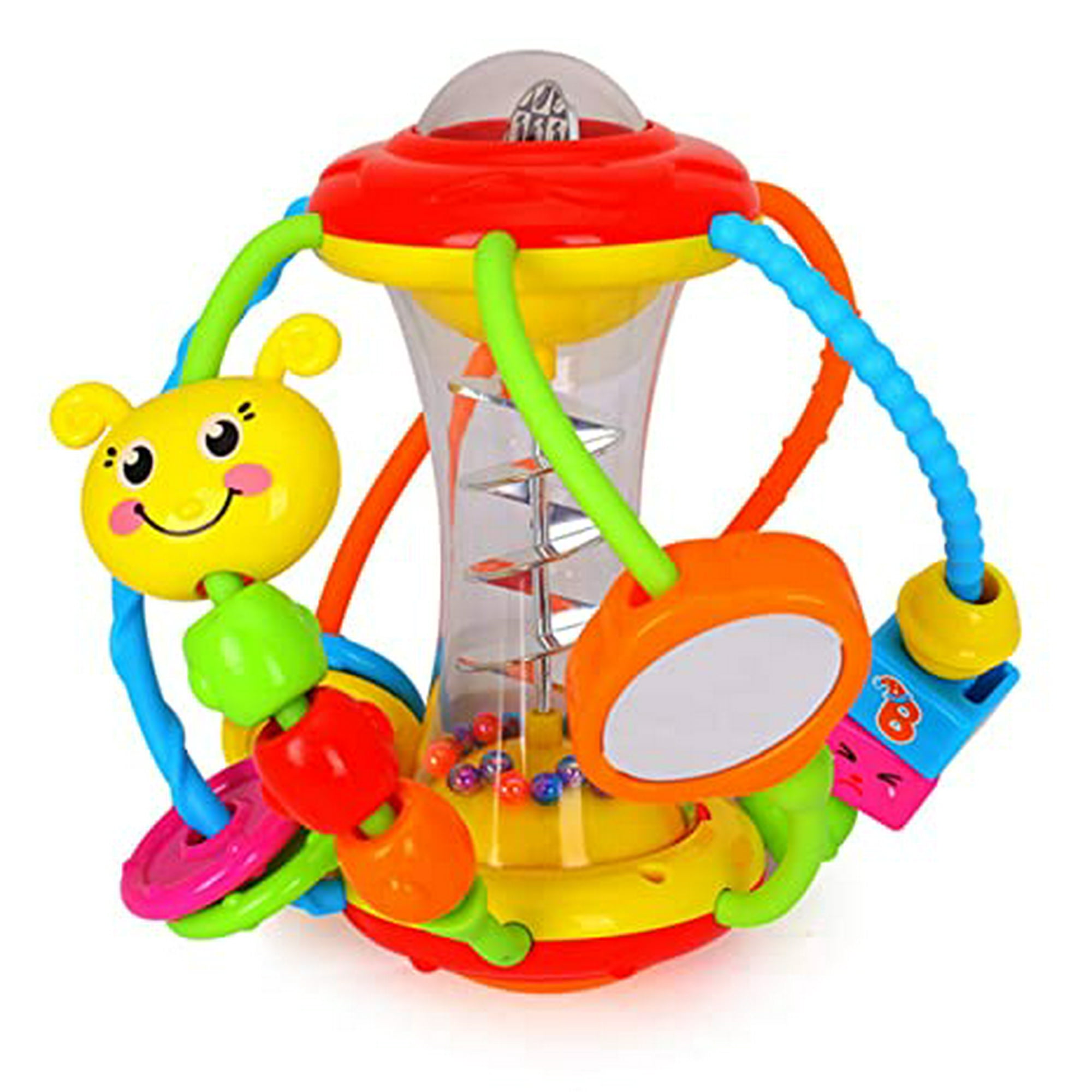 Juguetes para bebés 1 año Ventosa Spinner Juegos para bebés Sonajero  sensorial Juguetes para bebés 6 12 meses Juguetes para el desarrollo del  bebé Spining Top