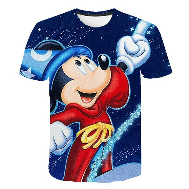Camiseta de manga corta de Mickey Mouse para niños