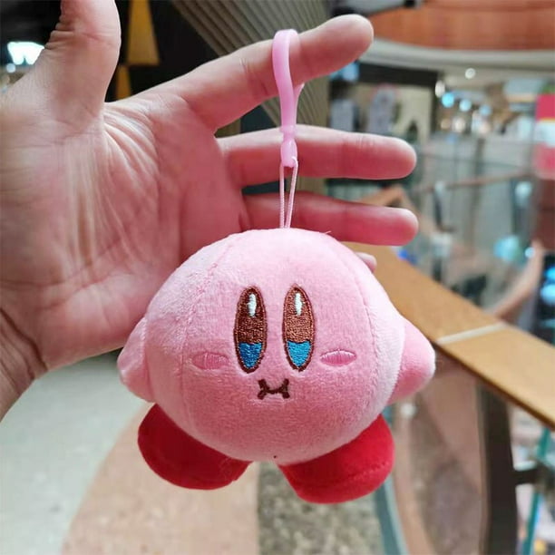 2023 Star Kirby llavero niños llavero Kawaii juguetes de peluche rosa Kirby  llaveros niñas colgante llavero mujeres regalos de cumpleaños Tan Jianjun  unisex