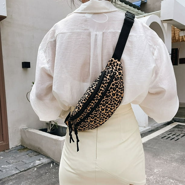 Riñonera Mujer  Bolso de cintura Estampado