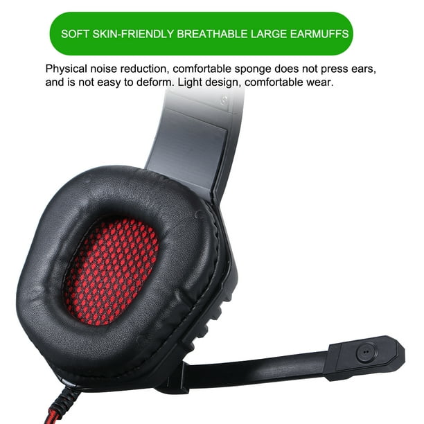 Audífonos Inalámbricos de diadema，Auriculares inalámbricos con banda para  la cabeza， Audífonos Inalámbricos Bluetooth con Entrada de Audio de 3.5  mm,Luces de respiración LED de siete colores (negro) : .com.mx:  Electrónicos