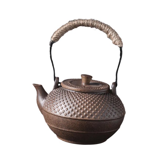 Tetera japonesa, tetera de tradicional con colador de té, tetera de  cerámica para casa de té, barbacoa, senderismo en el hogar en interiores ,  estilo c Soledad Tetera