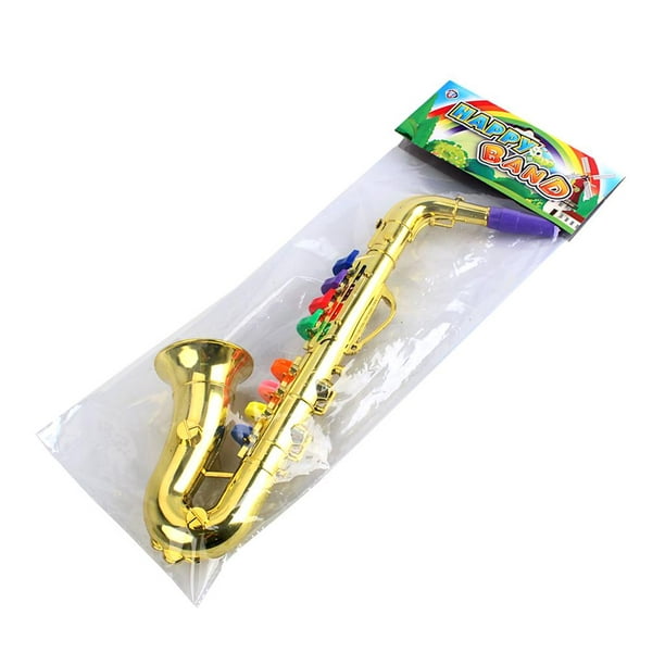 Toy Juguete Musical para de Saxofón Codo en Ocho Tonos de Estilo Puede  Fuerte Baoblaze Juguetes instrumentales musicales para niños