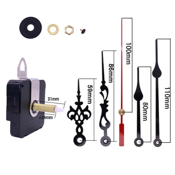 de movimiento de mecanismo de reloj de pared de de Sunnimix