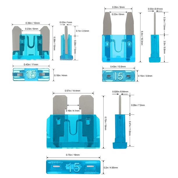 Comprobador de fusibles, extractor de fusibles para muchos