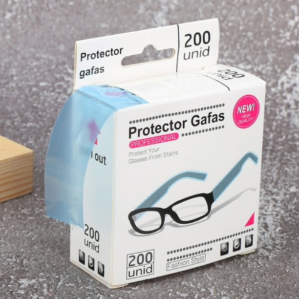 Fundas protectoras para patillas de gafas. Caja 200 uds