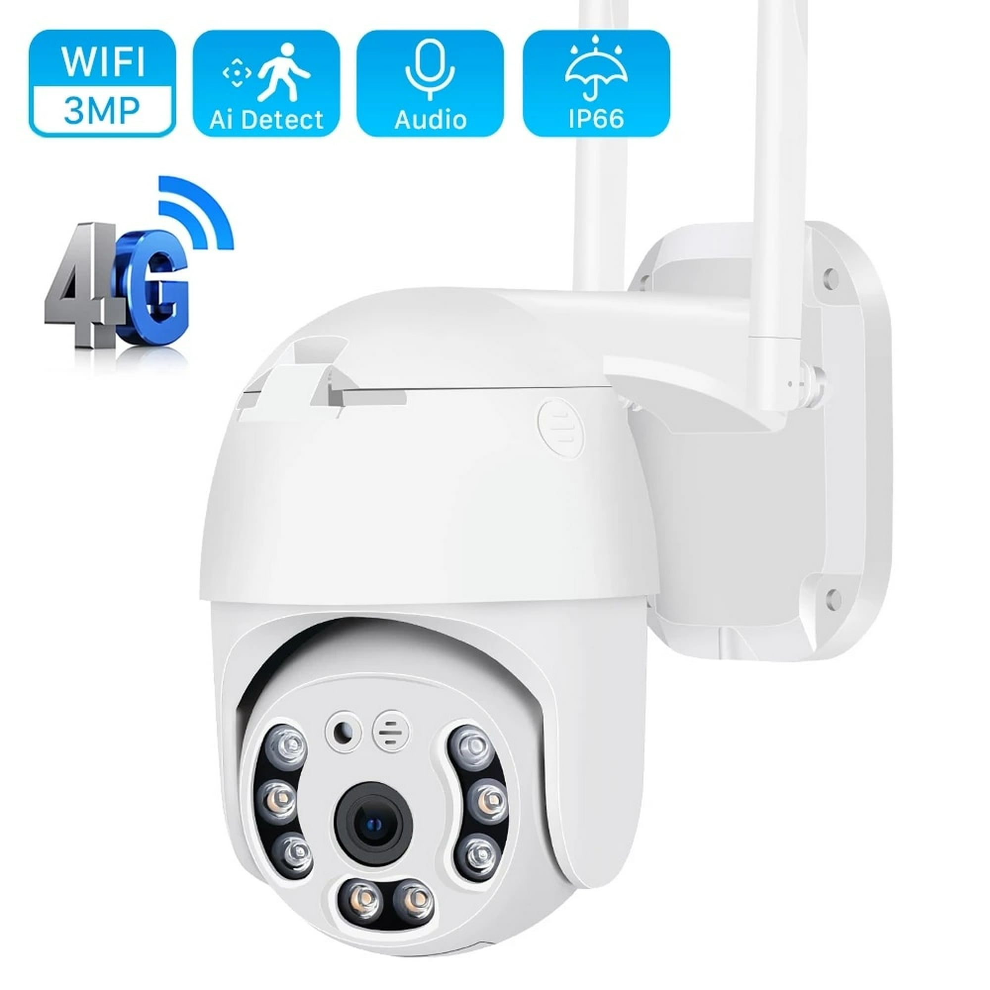 720p de la tarjeta SIM 4G de Vigilancia Exterior CCTV Cámara IP con visión  nocturna infrarroja 128GB TF APOYO - China Cámara IP, cámaras IP de 3G