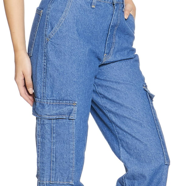 Pantalones Mom Jeans Para Mujer Azul: Jeans Azules Perfectos! – Pantalones  De Mezclilla CDMX Expertos
