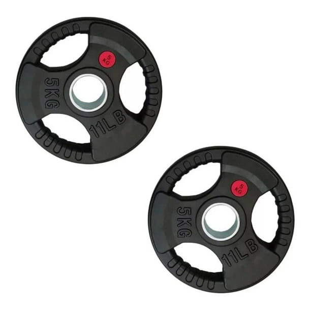 XMark - Discos olímpicos para pesas disponibles en pares y en juegos,  discos de goma para fisicoculturismo y levantamiento de pesas