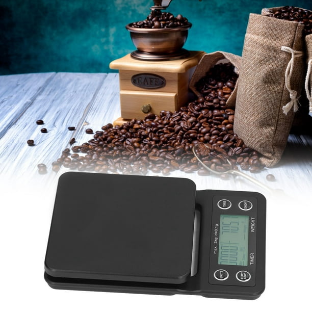  Báscula digital de café y café para barista : Hogar y Cocina