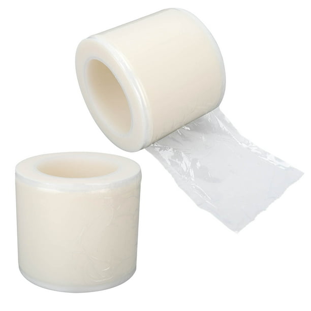 Rollo de láminas antipolvo con adhesivo para decorar rollos de película  adhesiva de plástico, cinta adhesiva a prueba de polvo, impermeable,  protector