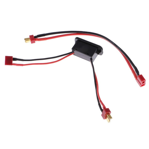 Pedal de pie Interruptor de empuje en línea Lámpara Luz de  encendido/apagado Control Pedal con enchufe de cable (negro)