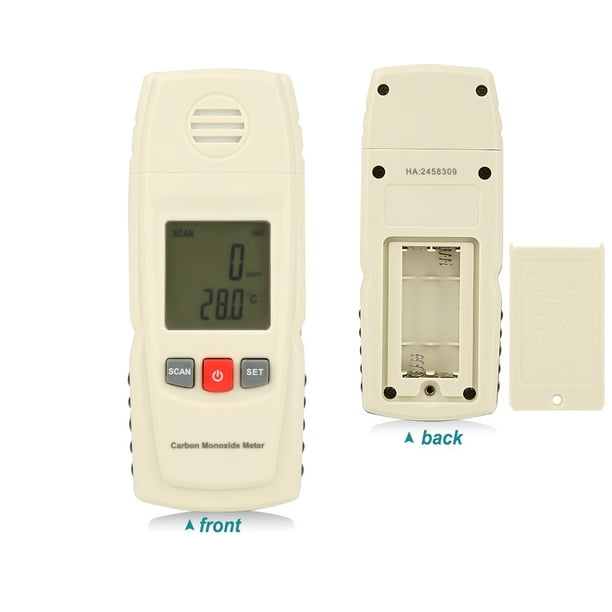 Medidor detector de monóxido de carbono CO GM8805