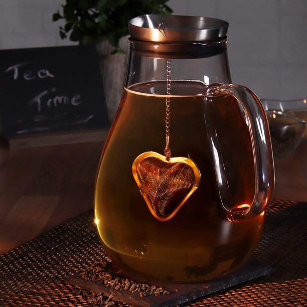 Infusor de té en forma de corazón tea time