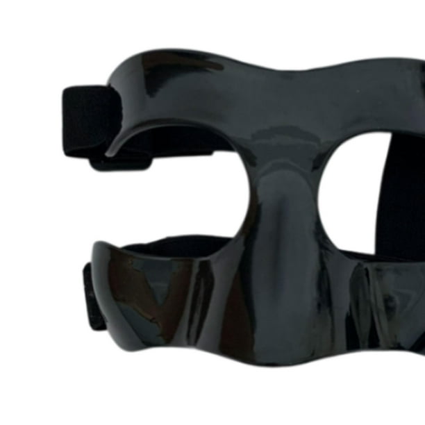 Protección facial Protección facial Cubierta nasal Protección nasal Máscara  de softball Protector facial acolchado transparente para hombres Mujeres 15  cm x 9 cm completo shamjiam Protector de nariz de baloncesto