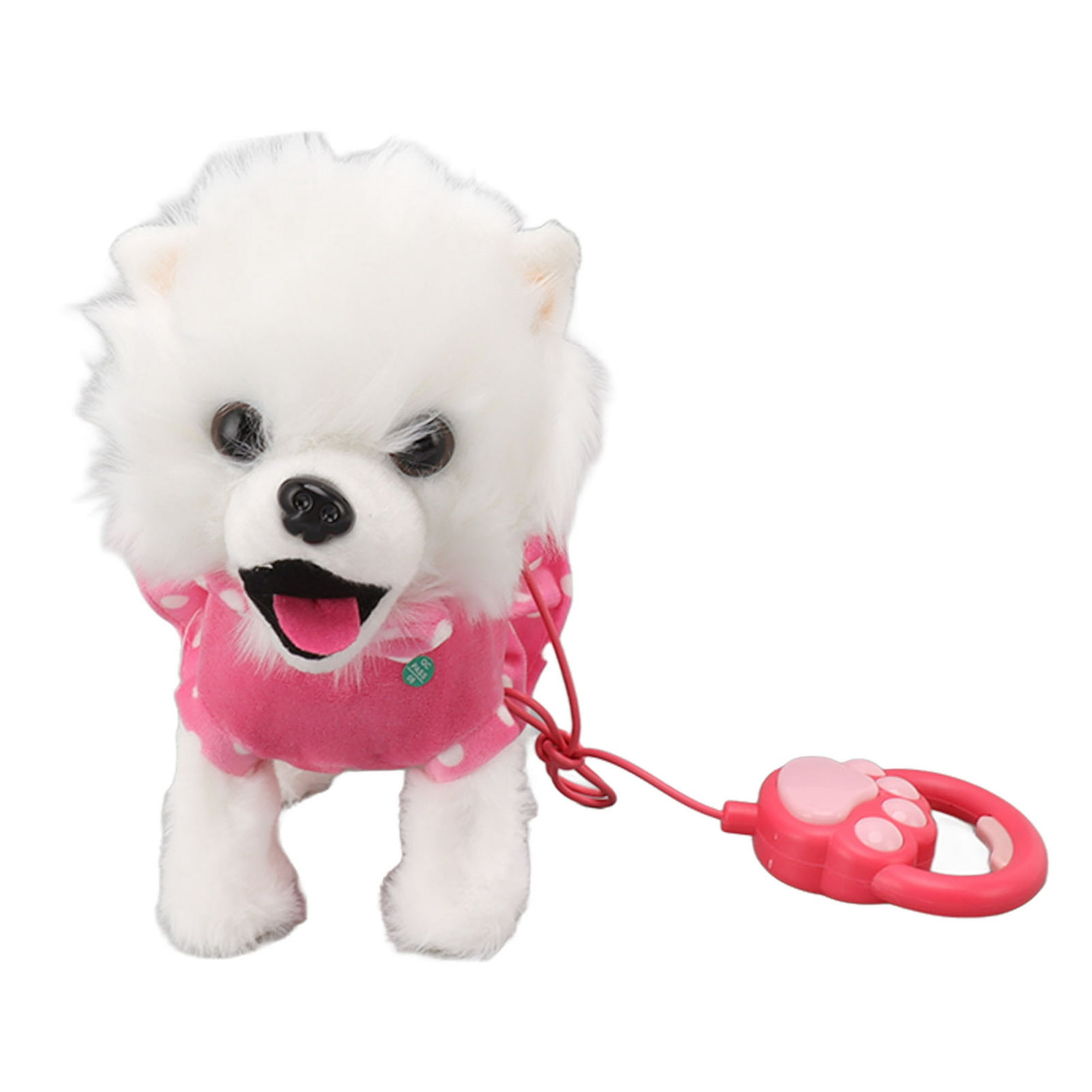 Perro interactivo electrónico Juguetes de peluche interactivos Perro  inteligente Perro que camina Cachorro de peluche Mascota de juguete con  campana