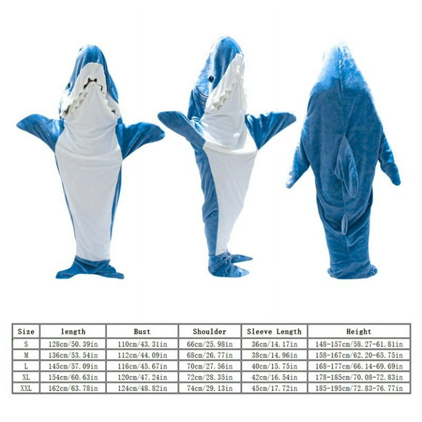 Semillas De Amor - Pijama tiburón talla 8 años $295