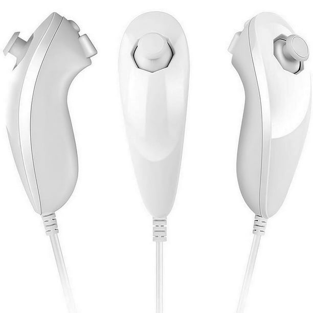 Conjunto de Mando Wii y Nunchuk, Wii Remote Plus para Nintendo Wii de  Yuarrent EL017212-02