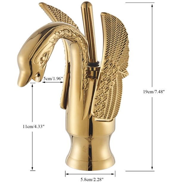 GRIFO DE COCINA MONOMANDO SWAN 11CM