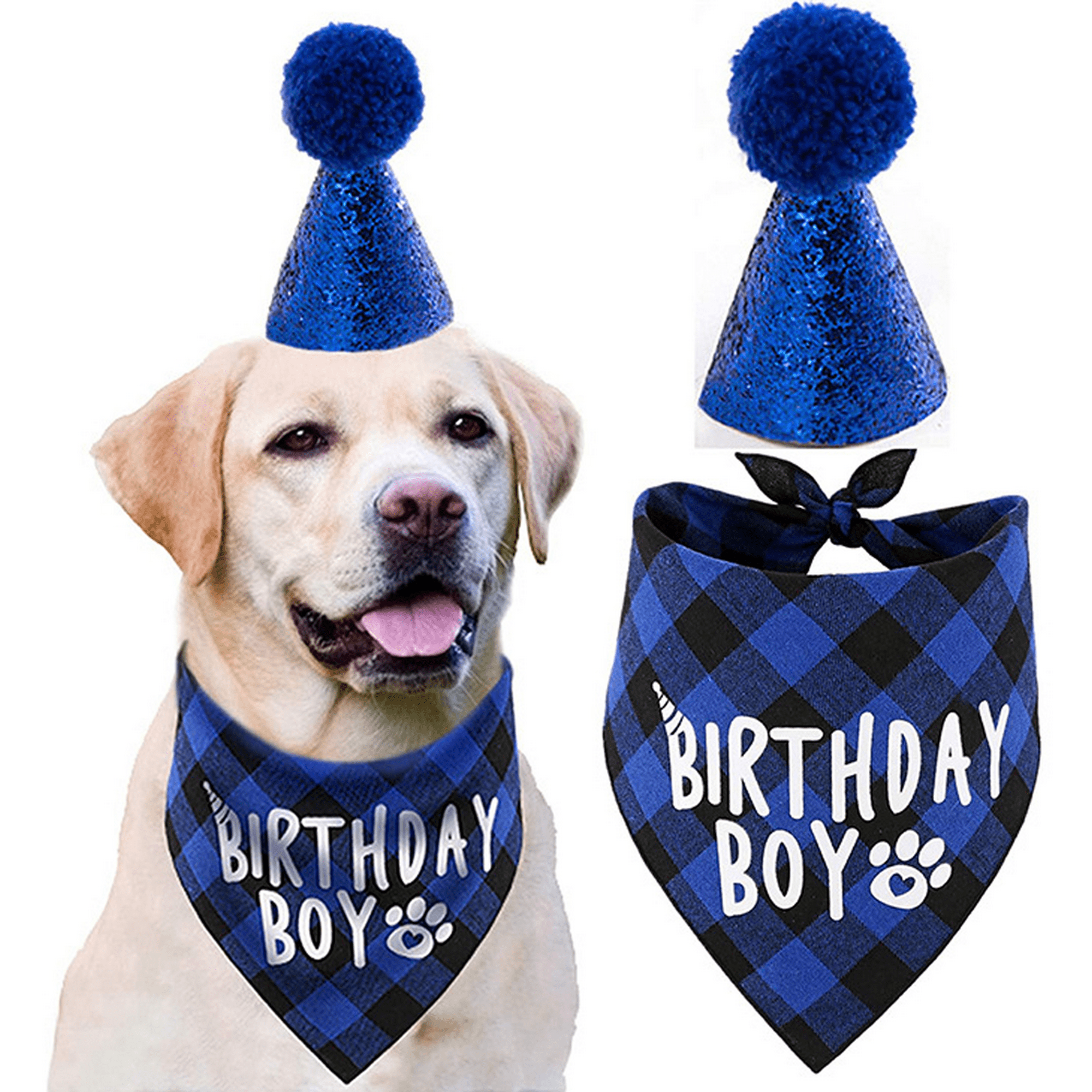 Gorro De Cumpleaños Para Perros Likrtyny Libre de BPA