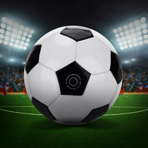 Balón de fútbol, Balón de fútbol, BBalón de fútbol clásico duradero, balones  de fútbol deportivos, 7,67 pulgadas para entrenamiento de fútbol para  principiantes LHCER NO