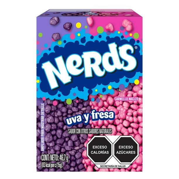 sabores de caramelos nerds