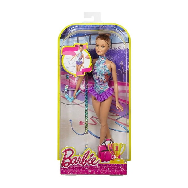 Barbie Doll Barbie Gimnasta Aurrera Barbie Gimnasta Traje MuÃ±eca