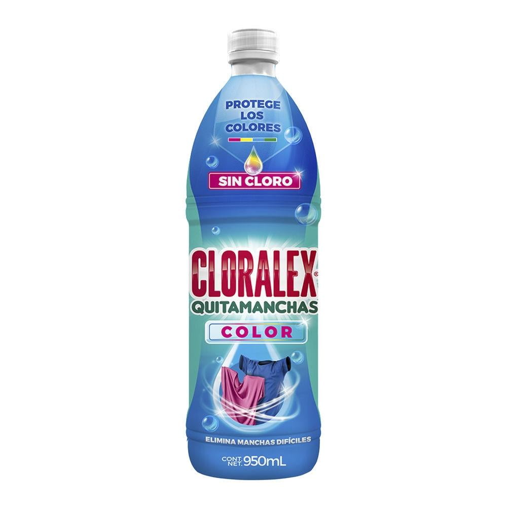 Quitamanchas Cloralex Color sin color para ropa de color 950 ml | Walmart