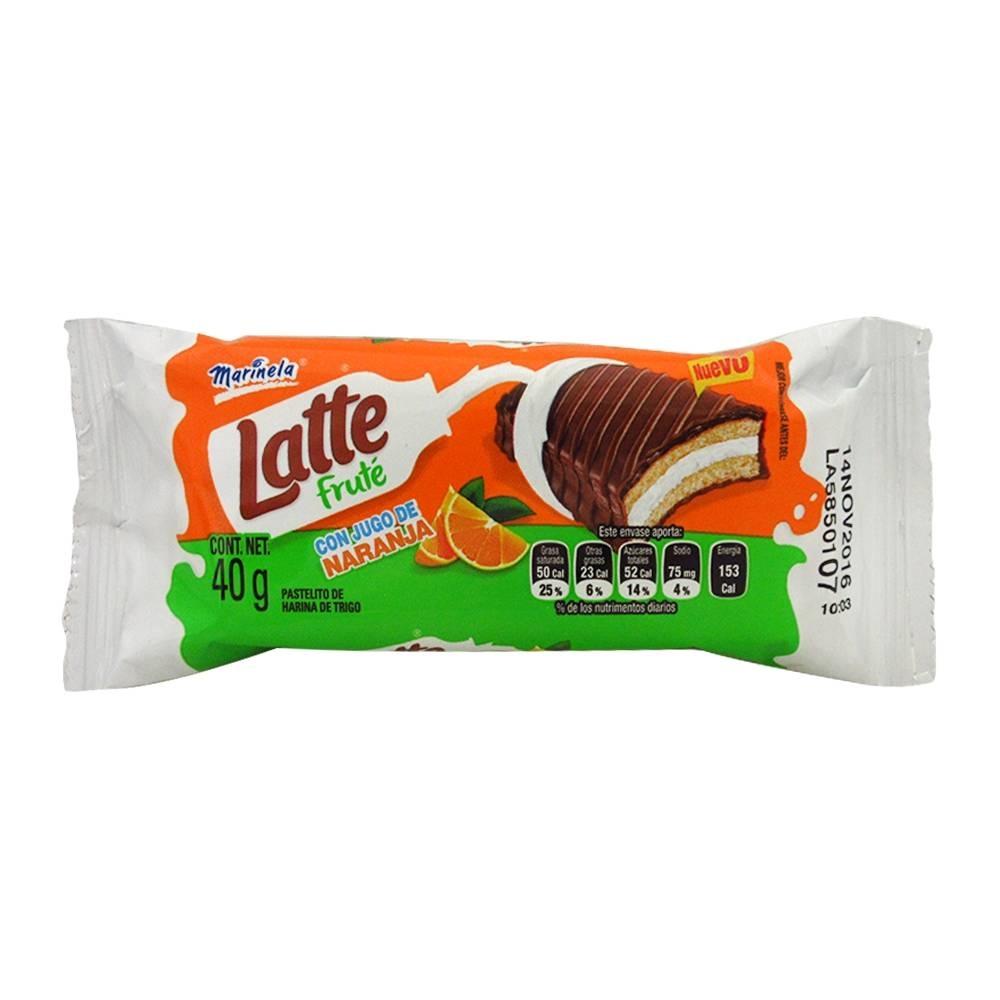 Pastelito Latte Creme con jugo de naranja 40 g | Walmart