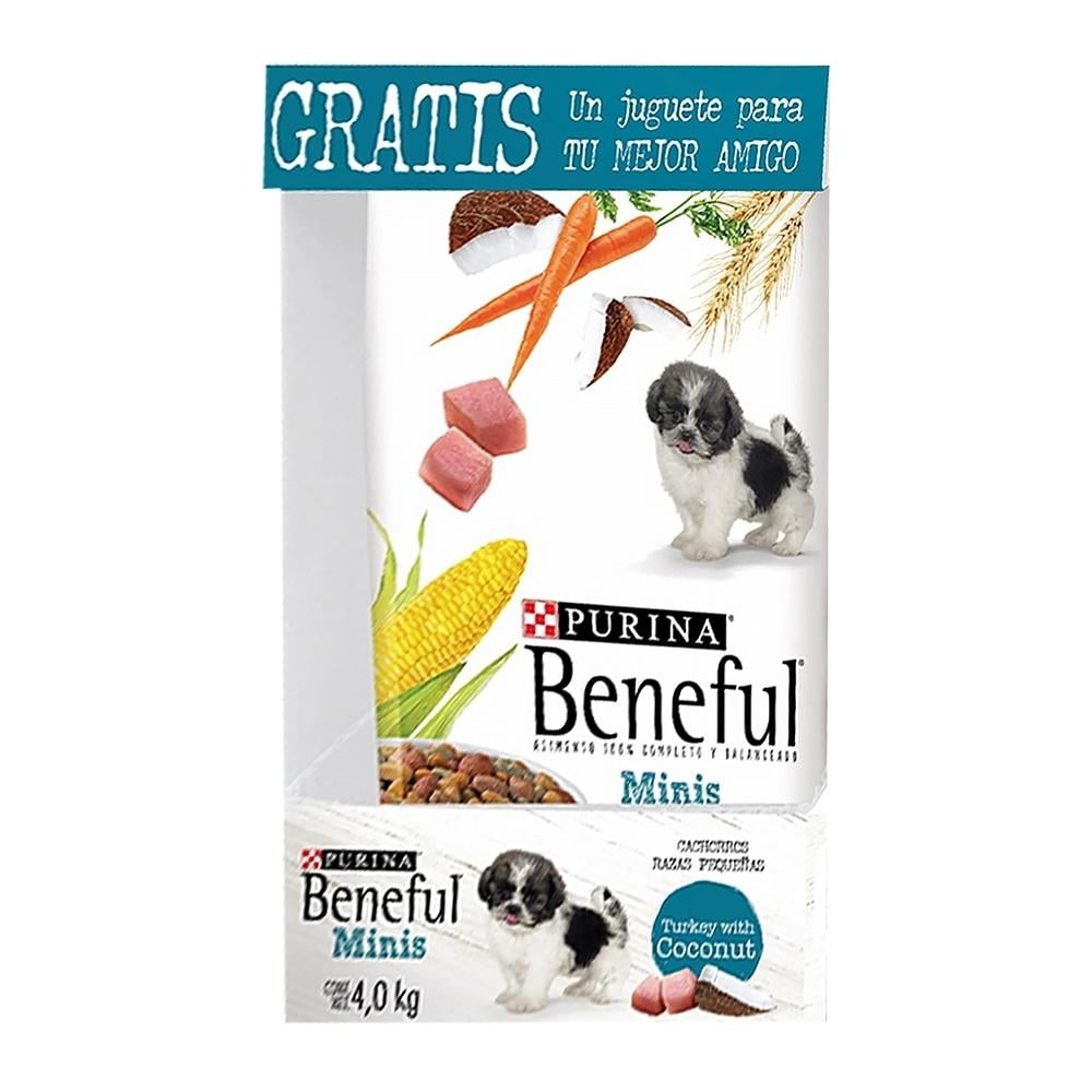 Alimento para perro Beneful cachorro 4 kg mas juguete Walmart en linea