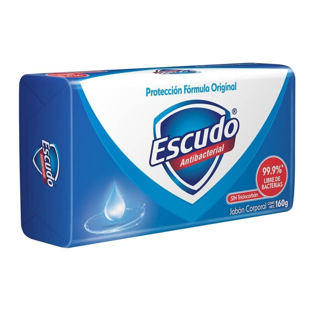 Jabón Corporal Escudo Antibacterial Protección Fórmula Original 160 G 1 Pza Walmart 2610