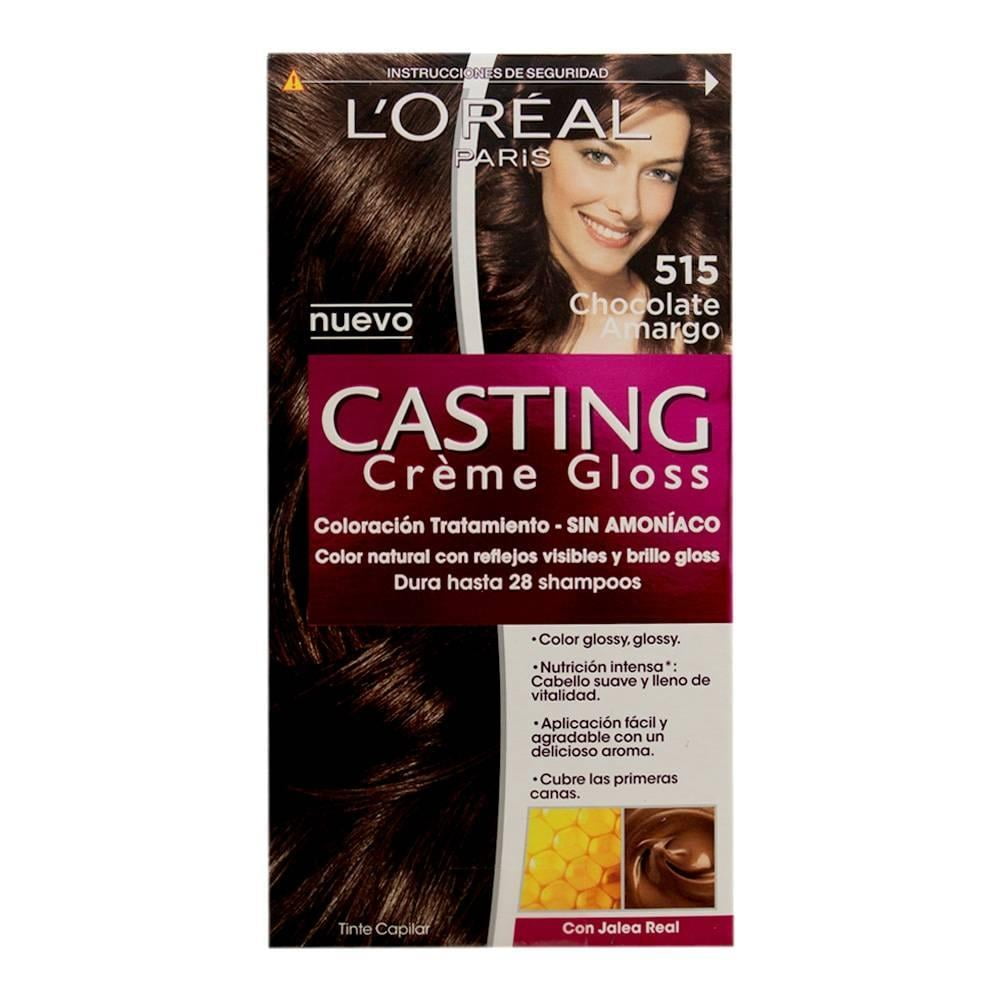 Tinte Para Cabello Loréal Paris Casting Créme Gloss 515 Chocolate Amargo Walmart 3541