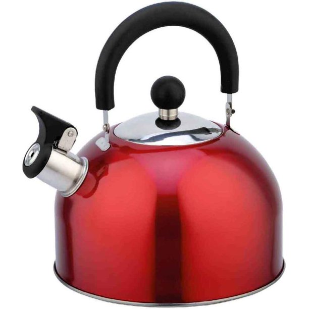 Tetera Acero Inoxidable Mod. Gales 2.5 Lts - Rojo Aratsa POP TE2580 ...