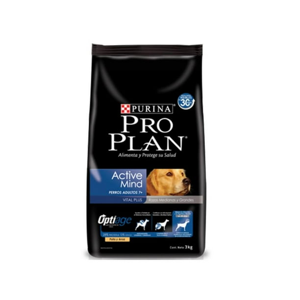 Alimento Para Perro Pro Plan Pro Plan Adulto Active Mind Razas Medianas