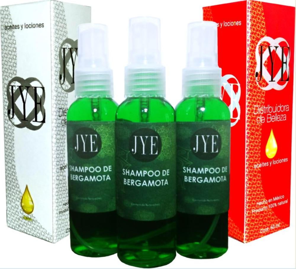 Shampoo de bergamota Kit de 3 Botellas Jye Tratamientos Naturales Walmart en línea
