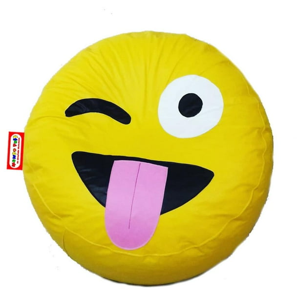 Sillon Puff Mundo Puff Emoji Lengua Walmart en línea