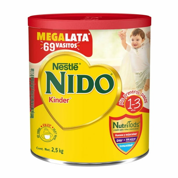 Leche en Polvo Nido Kinder 2.5 kg